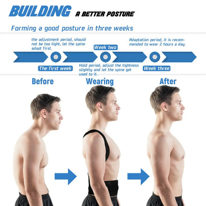AlignPro Posture Corrector — Adjustable Back Support Brace